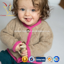 Soft Baby Wears Infant Clothes Pockets Cute Cashmere Cardigans with Button